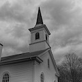 Waterloo United Methodist Church - Detail Photograph by Christopher Lotito Waterloo United Methodist Church - Detail Photograph by Christopher Lotito