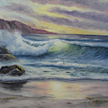 Seacoast Sunrise Painting by Lynne Pittard Seacoast Sunrise Painting by Lynne Pittard