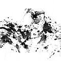 Waves Crashing Painting by Peter Cutler