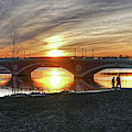 Weeks Bridge at Sunset Photograph by Wayne Marshall Chase Weeks Bridge at Sunset Photograph by Wayne Marshall Chase