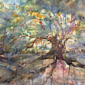 Weeping Oak Painting by Francelle Theriot Weeping Oak Painting by Francelle Theriot