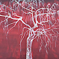 Weeping Red Painting by Gabrielle Munoz Weeping Red Painting by Gabrielle Munoz