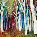 White Forest I Painting by Hailey E Herrera White Forest I Painting by Hailey E Herrera