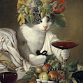 Widget as Bacchus Painting by Melinda Copper Widget as Bacchus Painting by Melinda Copper