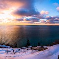Winter Overlook Photograph by Owen Weber
