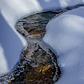 Winter Stream. Photograph by Jeff Sinon Winter Stream. Photograph by Jeff Sinon