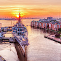 USS Wisconsin Photograph by Donna Twiford USS Wisconsin Photograph by Donna Twiford