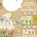 Woodstock Mixed Media by Claudia Schoen Woodstock Mixed Media by Claudia Schoen