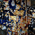 Woven Mixed Metal Leaf Painting by Anni Adkins Woven Mixed Metal Leaf Painting by Anni Adkins