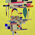 Yellow Painting - La Toile Jaune, 1938 by Wassily Kandinsky Yellow Painting - La Toile Jaune, 1938 by Wassily Kandinsky