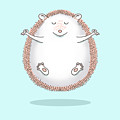 Zen Hedgehog Meditating Digital Art by Laura Ostrowski Zen Hedgehog Meditating Digital Art by Laura Ostrowski
