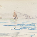 Zuyder Zee, C.1883 Painting by James McNeill Whistler