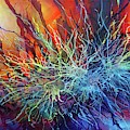 ' Combining Elements' Painting by Michael Lang ' Combining Elements' Painting by Michael Lang