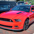2014 Red Ford Mustang GT CS X181 #1 by Rich Franco