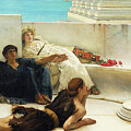 A Reading from Homer 1885 #1 Mixed Media by Sir Lawrence Alma-Tadema