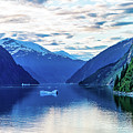 Alaska Inside Passage Sunset VI Digital Art by SnapHappy Photos Alaska Inside Passage Sunset VI Digital Art by SnapHappy Photos