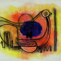 Bird Of Spirit Painting by Winston Saoli 1950-1995 Bird Of Spirit Painting by Winston Saoli 1950-1995