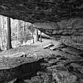 Black And White Cave Photograph by Phil Perkins Black And White Cave Photograph by Phil Perkins