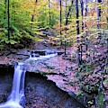 Blue Hen Falls Photograph by Brad Nellis Blue Hen Falls Photograph by Brad Nellis