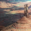 Castleton Tower in Castle Valley Utah Aerial Photograph by David Oppenheimer Castleton Tower in Castle Valley Utah Aerial Photograph by David Oppenheimer