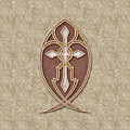 Christian Cross Mixed Media by Kurt Wenner Christian Cross Mixed Media by Kurt Wenner