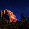 Courthouse Rock under Full Moon #1 by Al Judge