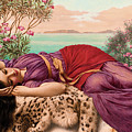 Dolce far niente. Sweet doing nothing. #2 by John William Godward