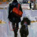 Evening Walk by Merle Keller Evening Walk by Merle Keller
