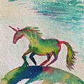 Galloping Unicorn #2 by Sandy Rakowitz