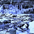 Great Falls Winter 2019 Photograph by Brad Nellis Great Falls Winter 2019 Photograph by Brad Nellis