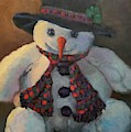 Grinning Snowman #2 by Jeff Dickson
