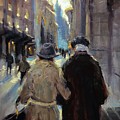 Growing Old Together Painting by Ashlee Trcka Growing Old Together Painting by Ashlee Trcka