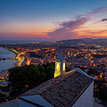 Hermitage And Views Of Blanes At Sunset by Vicen Photography Hermitage And Views Of Blanes At Sunset by Vicen Photography