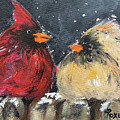 Love at First Flight Painting by Roxy Rich Love at First Flight Painting by Roxy Rich
