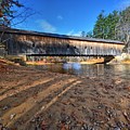 Maine Covered Bridge Photograph by Steve Brown Maine Covered Bridge Photograph by Steve Brown