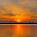 May Sunset on the Delaware River Photograph by Linda Stern May Sunset on the Delaware River Photograph by Linda Stern