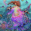 Mermaid Jellyfish Dress Digital Art by Kevin Middleton Mermaid Jellyfish Dress Digital Art by Kevin Middleton