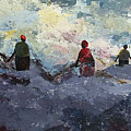 Morning Tide Painting by Tarizai Munsvhenga Morning Tide Painting by Tarizai Munsvhenga