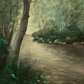 Path to Tranquility Painting by Juliette Becker Path to Tranquility Painting by Juliette Becker