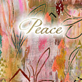 Peace Mixed Media by Claudia Schoen Peace Mixed Media by Claudia Schoen