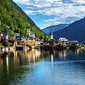 Picturesque Lakeside Town Hallstatt At Lake Hallstaetter See In Austria Photograph by Andreas Berthold Picturesque Lakeside Town Hallstatt At Lake Hallstaetter See In Austria Photograph by Andreas Berthold