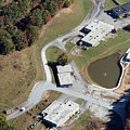 Pisgah Astronomical Research Institute PARI Radio Satellite Dish Array Aerial View #1 by David Oppenheimer