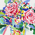 Rose flowers oil painting, roses bouquet still life, botanical still life, impressionism flower art by Vitali Komarov Rose flowers oil painting, roses bouquet still life, botanical still life, impressionism flower art by Vitali Komarov
