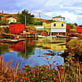 Salvage Village Newfoundland #2 Photograph by Tatiana Travelways Salvage Village Newfoundland #2 Photograph by Tatiana Travelways