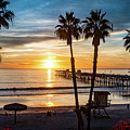 San Clemente Pier at Sunset Photograph by David Levin San Clemente Pier at Sunset Photograph by David Levin