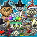 Holidays Mash Up Digital Art by Kevin Middleton Holidays Mash Up Digital Art by Kevin Middleton