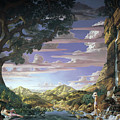 Paradise Painting by Kurt Wenner Paradise Painting by Kurt Wenner