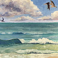 Skimmers Painting by Anne Marie Brown Skimmers Painting by Anne Marie Brown