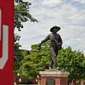 Sower Statue on the campus of the University of Oklahoma Photograph by Eldon McGraw Sower Statue on the campus of the University of Oklahoma Photograph by Eldon McGraw