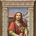 St. John Evangelist 2 Painting by Kurt Wenner St. John Evangelist 2 Painting by Kurt Wenner